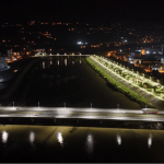 Ordu’da Melet Köprüsü Yeni Aydınlatmasıyla Geceleri de Dikkat Çekiyor