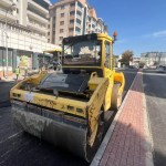 Bursa’da Erdoğan Caddesi’nde Asfalt ve Çevre Düzenleme Çalışmaları