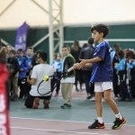 Bursa’da Yüzlerce Öğrenci Ücretsiz Tenis Eğitimi Alıyor