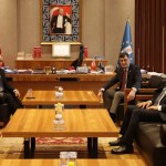 Kütahya Belediye Başkanı Eyüp Kahveci, İlçe Belediye Başkanlarını Ağırladı