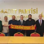 Edirnespor Yönetiminden Saadet Partisi’ne Ziyaret: “Somut Adım Bekliyoruz”