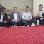 ADIYAMAN (PERRE) - Mustafa KAMIŞ - Bir dizi ziyaret kapsamında Adıyaman'ın Kahta ilçesine gelen AK Parti Adıyaman Milletvekili İshak Şan, Mülk Köyü'nü ziyaret ederek vatandaşlarla bir araya geldi.