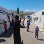 ADIYAMAN (PERRE) - Şeriban ÖZÇAKMAK - Adıyaman'ın Gölbaşı ilçesindeki Fatih Konteyner Kent'te kalan bazı Suriyeli vatandaşlar, depremin ardından tamamlanan kalıcı konutlar nedeniyle alanın boşaltılma sürecinde ev bulamad...