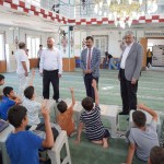 ADIYAMAN (PERRE) - Şeriban ÖZÇAKMAK - Kahta Belediye Başkanı Mehmet Can Hallaç, Kahta Kaymakamı Muhammed Üsame Soysal ve İlçe Müftüsü Süleyman Turul ile birlikte Yaz Kur'an Kurslarının açılış programına katıldı.