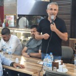 ADIYAMAN (PERRE) - (Şeriban ÖZÇAKMAK) - Demokratik Bölgeler Partisi DBP Eş Genel Başkanı ve İstanbul Milletvekili Çiğdem Kılıçgün Uçar, partisinin "Barışın Sözünü Halkla Kuruyoruz" çalışmaları kapsamında Adıyaman'da tema...