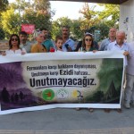 ADIYAMAN (PERRE) - (Şeriban ÖZÇAKMAK) - TJA, DEM Parti ve DBP Adıyaman örgütleri, Şengal'de 3 Ağustos 2014'te IŞİD tarafından Êzidî halkına yönelik gerçekleştirilen saldırının 12.