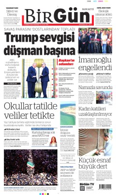BirGün Gazetesi Manşetleri