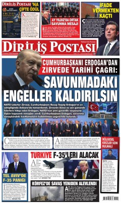 Diriliş Postası Gazetesi Manşetleri