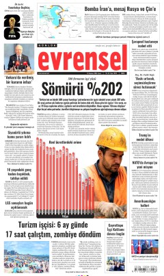 Evrensel Gazetesi Manşetleri