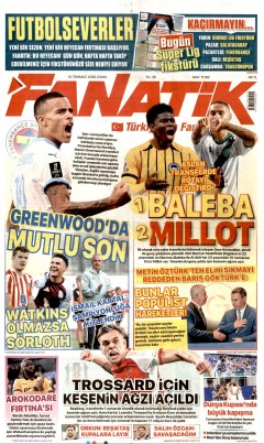 Fanatik Gazetesi Manşetleri