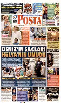 Posta Gazetesi Manşetleri