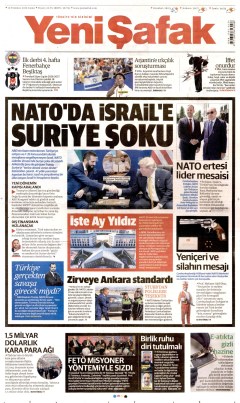 Yeni Şafak Gazetesi Manşetleri