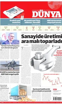 Dünya Gazetesi Manşetleri