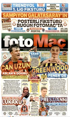 Fotomaç Gazetesi Manşetleri