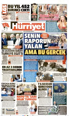 Hürriyet Gazetesi Manşetleri