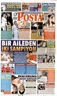 Posta Gazetesi Manşetleri