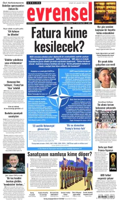 Evrensel Gazetesi Manşetleri