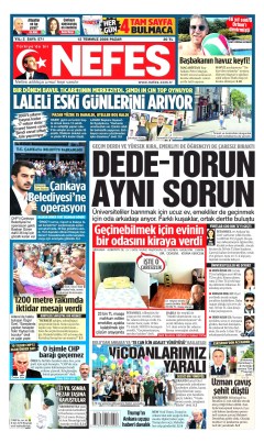 Nefes Gazetesi Manşetleri