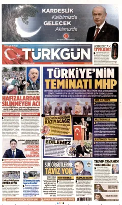 Türkgün Gazetesi Manşetleri