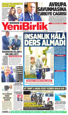 YeniBirlik Gazetesi Manşetleri
