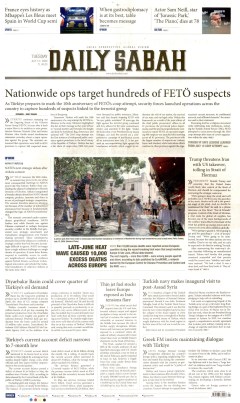 Daily Sabah Gazetesi Manşetleri