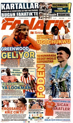 Fanatik Gazetesi Manşetleri