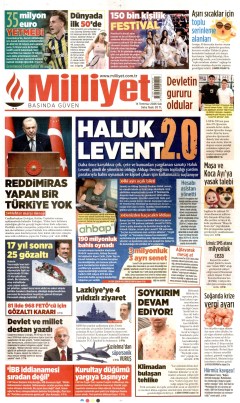 Milliyet Gazetesi Manşetleri