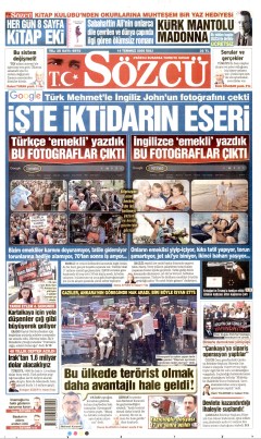 Sözcü Gazetesi Manşetleri