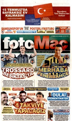 Fotomaç Gazetesi Manşetleri