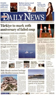 Hürriyet Daily News Gazetesi Manşetleri
