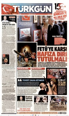 Türkgün Gazetesi Manşetleri