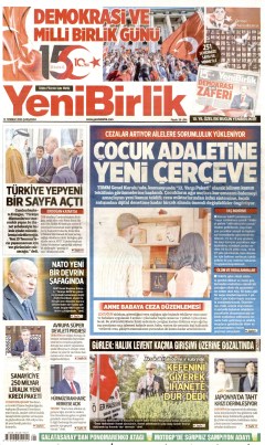 YeniBirlik Gazetesi Manşetleri