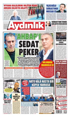 Aydınlık Gazetesi Gazetesi Manşetleri