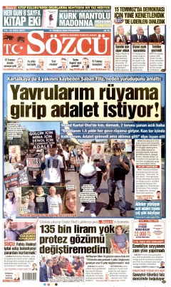 Sözcü Gazetesi Manşetleri