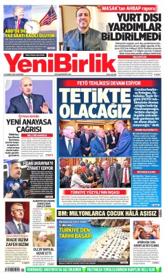 YeniBirlik Gazetesi Manşetleri