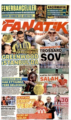 Fanatik Gazetesi Manşetleri