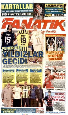 Fanatik Gazetesi Manşetleri