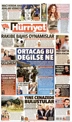 Hürriyet Gazetesi Manşetleri