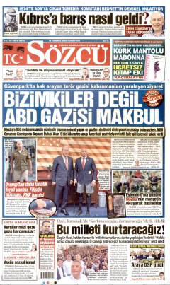 Sözcü Gazetesi Manşetleri