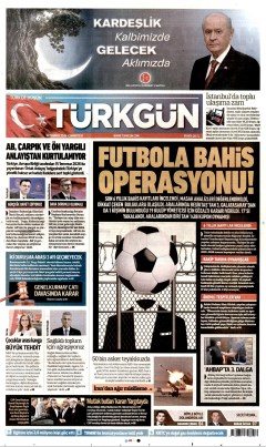 Türkgün Gazetesi Manşetleri