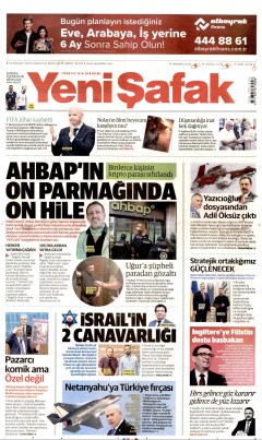 Yeni Şafak Gazetesi Manşetleri