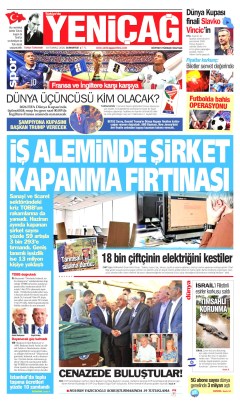 Yeniçağ Gazetesi Manşetleri