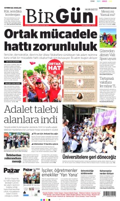 BirGün Gazetesi Manşetleri