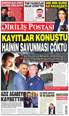 Diriliş Postası Gazetesi Manşetleri