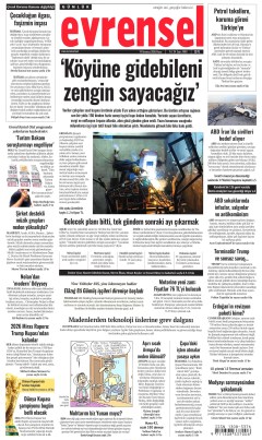 Evrensel Gazetesi Manşetleri