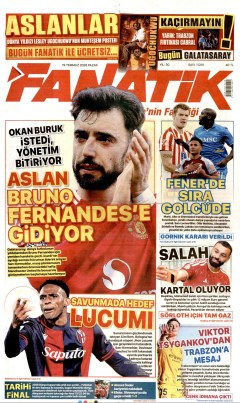 Fanatik Gazetesi Manşetleri