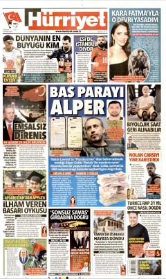 Hürriyet Gazetesi Manşetleri