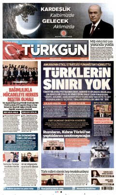 Türkgün Gazetesi Manşetleri