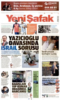 Yeni Şafak Gazetesi Manşetleri