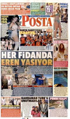 Posta Gazetesi Manşetleri